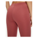 Reebok Legíny Yoga Peached 7/8 Tight 100037475 Bordová Slim Fit