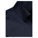 Men's elegant shirt dark blue Dstreet