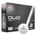 Wilson Staff Duo Soft Golf Balls White Standard Golfové lopty