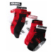 Jordan Socken  červená / biela / čierna