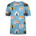 Bittersweet Paris Unisex's Happy Sushi T-Shirt Tsh Bsp522