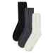 Mäkké ponožky (3 ks) s recyklovaným polyakrylom
