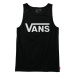 Pánske tričko bez rukávov VANS MN CLASSIC TANK-BLACK-WHITE