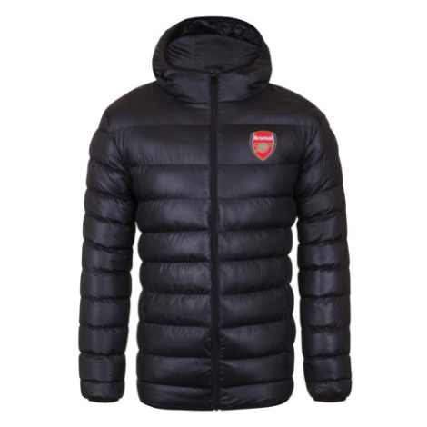 FC Arsenal pánska zimná bunda Winter black