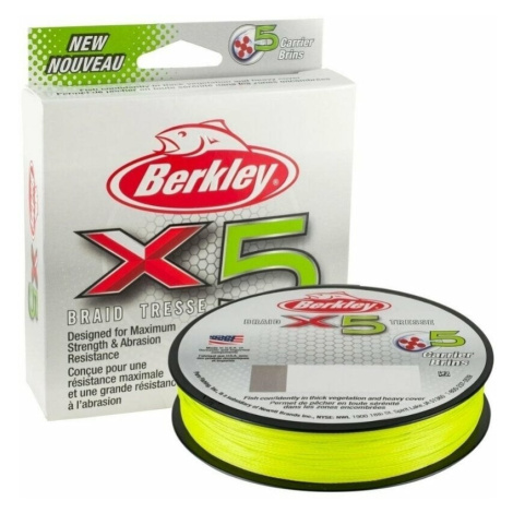 Berkley x5 Braid Flame Green 0,30 mm 150 m 31,5 kg Šnúra