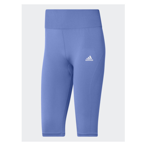 Adidas Športové kraťasy Training Seamless Short Leggings H49584 Modrá