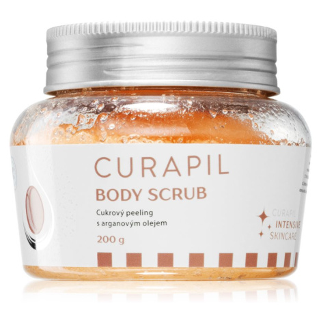 Curapil Body scrub cukrový telový peeling s arganovým olejom