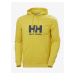 Žltá pánska mikina s kapucňou HELLY HANSEN HH Logo Hoodie