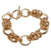Multiring bracelet - gold color