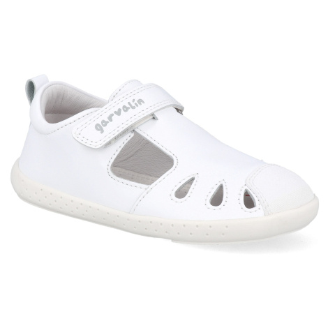 Barefoot detské sandálky Garvalín - Sauvage Blanco biele