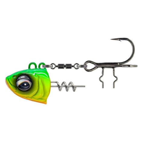 Savage gear monster vertical heads chartreuse - 80 g #1/0