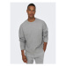 Only & Sons Mikina 22026662 Sivá Relaxed Fit