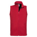 Russell Pánska softshellová vesta R-041M-0 Classic Red