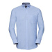 Blue Men's Long Sleeve Shirt Russell