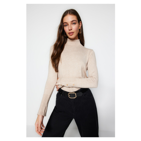 Trendyol Taş Premium Yarn / Special Yarn Basic Knitwear Sweater