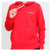 Champion Organic Cotton Left Chest Logo Hooded Sweatshirt červená