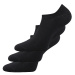 VoXX bambusové nízke ponožky Dexi čierna, 3 páry