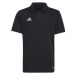 adidas ENT22 POLO Y Chlapčenské tričko polo, čierna, veľkosť