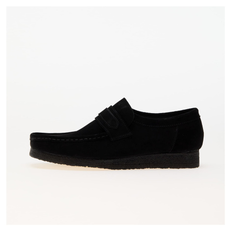 Tenisky Clarks Originals Wallabee Loafer Black Sde