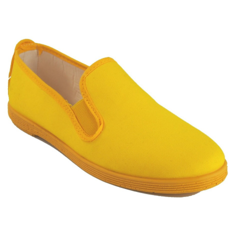 Bienve  dámske plátno 102 Kunfu žlté  Univerzálna športová obuv Žltá