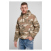 Fleece Pull Over Windbreaker Light Forest