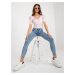 Spodnie jeans NM SP L86.86 niebieski