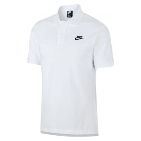 Nike NSW CE POLO MATCHUP PQ Pánske tričko polo, biela, veľkosť