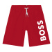 Boss Plavecké šortky J24846 S Červená Regular Fit