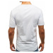 Biele pánske tričko s potlačou BOLF 6294