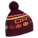 Ortovox Nordic Knit Beanie Dark Wine Lyžiarska čiapka