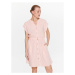Moss Copenhagen Každodenné šaty 17502 Ružová Basic Fit