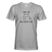 Pánske tričko s potlačou Fluff - tričko pre milovníkov mačiek