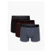 Boxer shorts Atlantic 3MH-174 A'3 S-2XL black-chocolate-grey 088