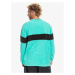 Quiksilver mikina Flame On Fleece pool green