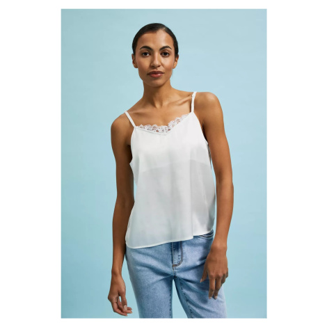 Women's tank top MOODO - white