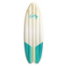 Nafukovacie ležadlo Intex Surf's Up Mat 58152EU Farba: biela/zelená