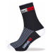 BIOTEX Cyklistické ponožky klasické - TERMO - biela/čierna