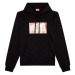 Mikina Diesel S-Ginn-Hood-L4 Sweat-Shirt Black