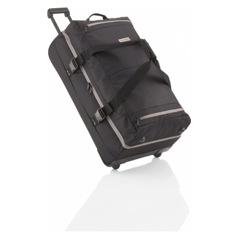 Travelite Cestovní taška na kolečkách Basics Doubledecker Black 94 l