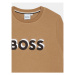 Boss Mikina J50717 D Béžová Loose Fit