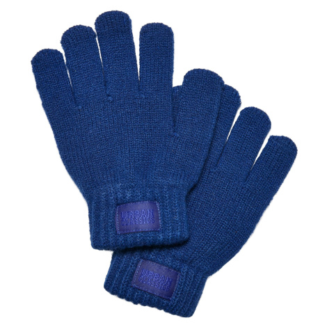 Children's knitted gloves Royal