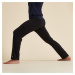 Pánske nohavice na jogu ekologicky navrhnuté čierne
