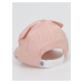 Dievčenská baseballová čiapka Yoclub CZD-0689G-4600 Pink