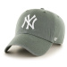 Bavlnená šiltovka 47 brand MLB New York Yankees zelená farba, s nášivkou, B-RGW17GWS-MSA