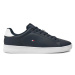 Tommy Hilfiger Sneakersy Court Cupsole Leather Flag FM0FM05451 Tmavomodrá