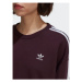 Adidas Úpletové šaty adicolor HM4689 Bordová Relaxed Fit