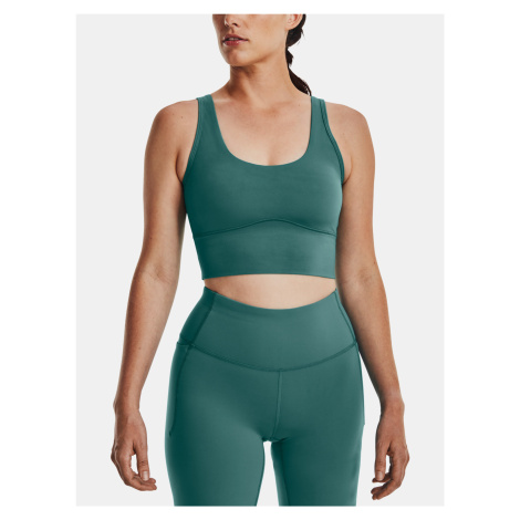 Under Armour Tank Top Meridian Fitted Crop Tank-GRN - Women