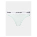 Calvin Klein Underwear Stringové nohavičky 0000F3786E Modrá