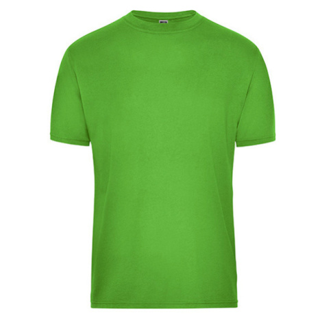 James&amp;Nicholson Pánske tričko JN1808 Lime Green