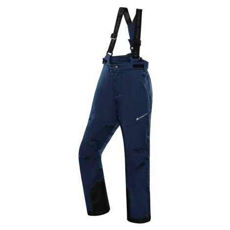 Alpine Pro Osago Detské lyžiarske nohavice s Ptx membránou KPAB322 perzská modrá